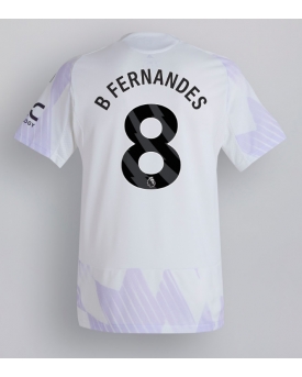 Billige Fotballdrakt Manchester United Bruno Fernandes #8 Replika Bortedrakt 2025-26 Kortermet Billige Fotballdrakt Manchester United Bruno Fernandes #8 Replika Bortedrakt 2025-26 Kortermet